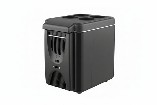 6-Liter Compact Mini Car Fridge - Electric DC 12V Cooler for Travel