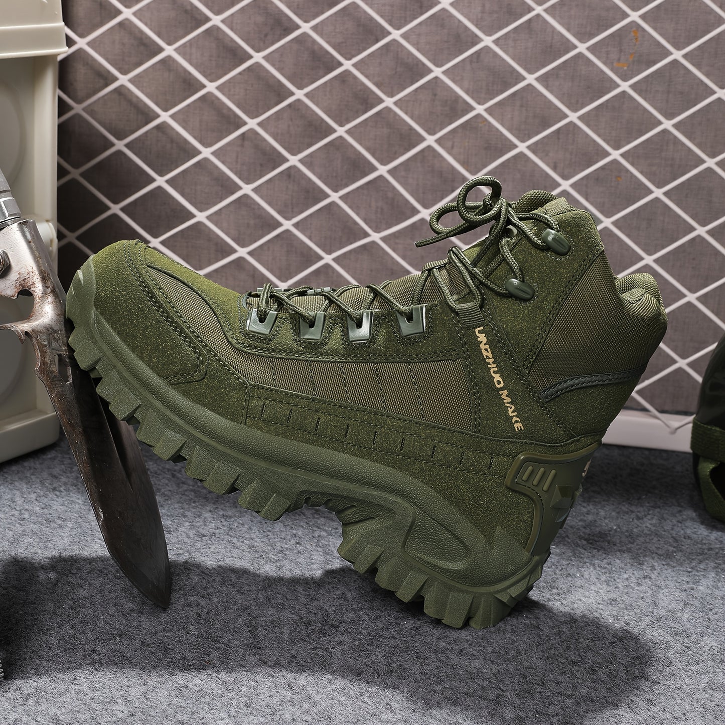 Valor 6" Side Zip Non-Slip Military Hiking Boots