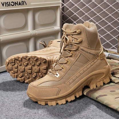 Valor 6" Side Zip Non-Slip Military Hiking Boots